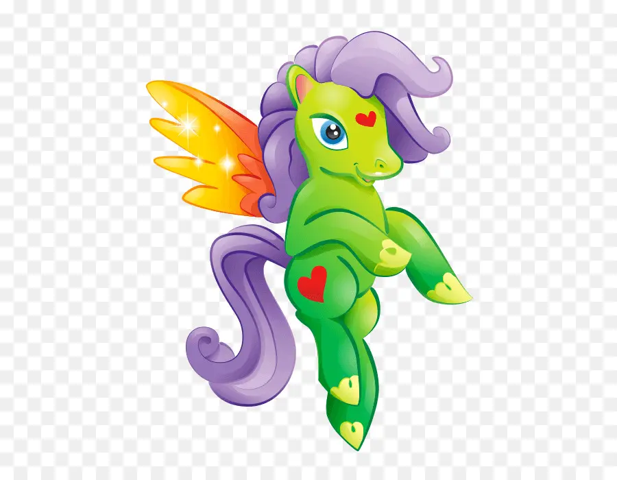 Unicornio，Calcomanía De Pared PNG