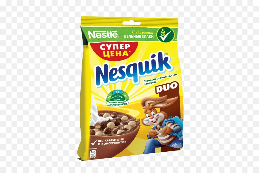 Dúo Nesquik，Desayuno PNG