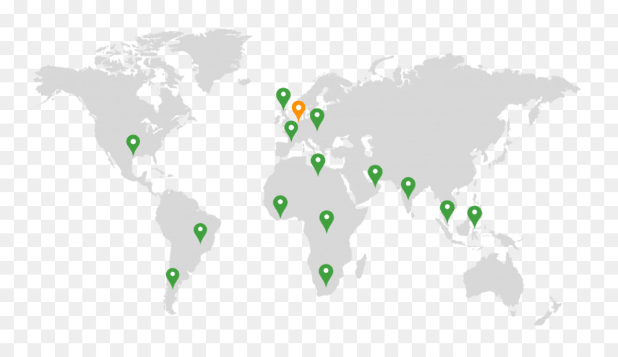 Mapa Mundial，Ubicaciones PNG