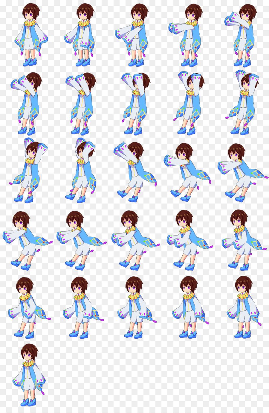 Sprites De Personajes，Juego PNG