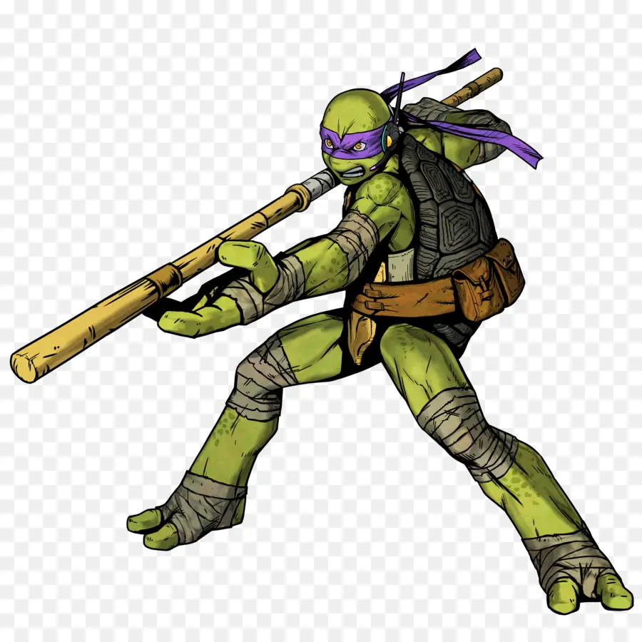 Teenage Mutant Ninja Tortugas Mutantes En Manhattan，Donatello PNG