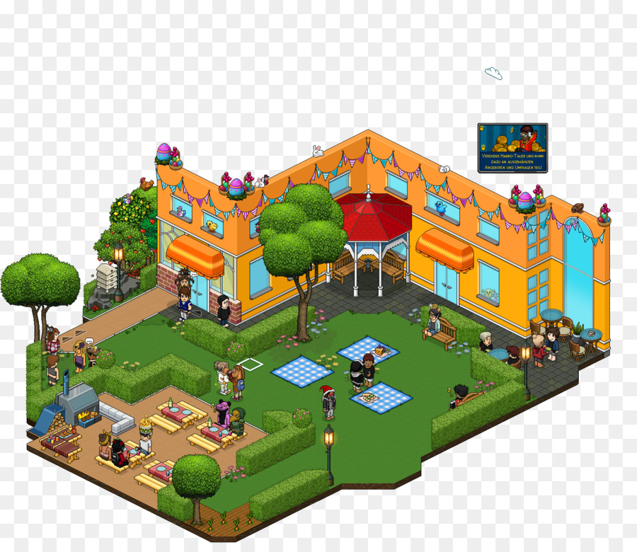 Habbo，Picnic PNG