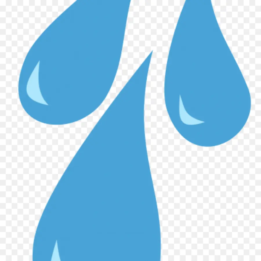 Gotas De Agua，Azul PNG