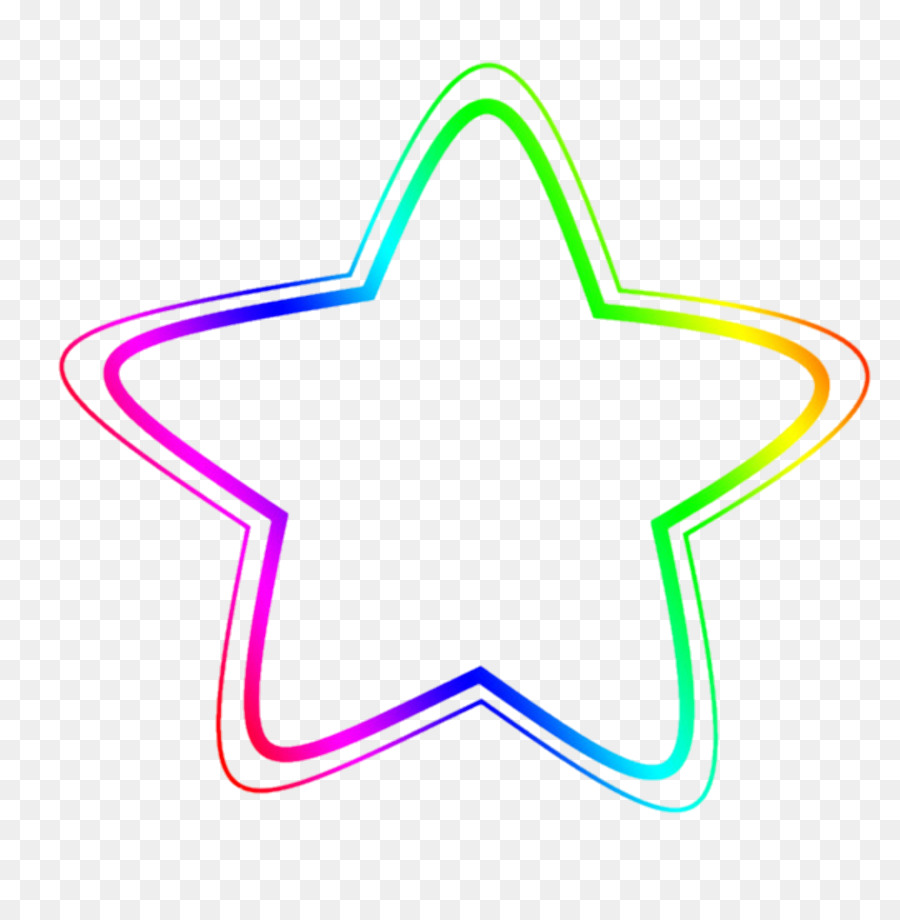 Estrella Arcoiris，Vistoso PNG