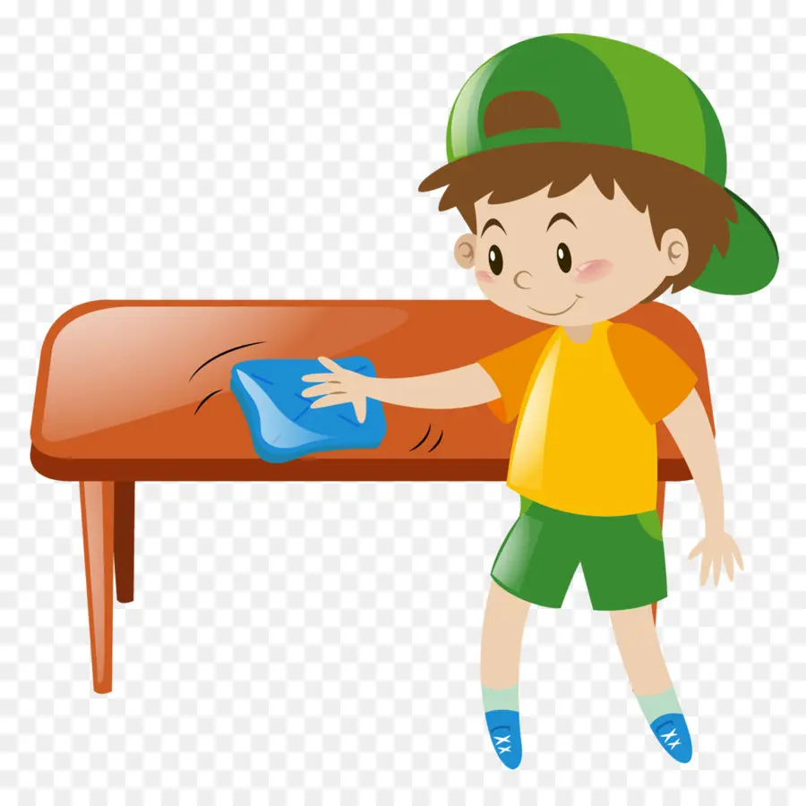 Mesa De Limpieza Niño，Limpieza PNG