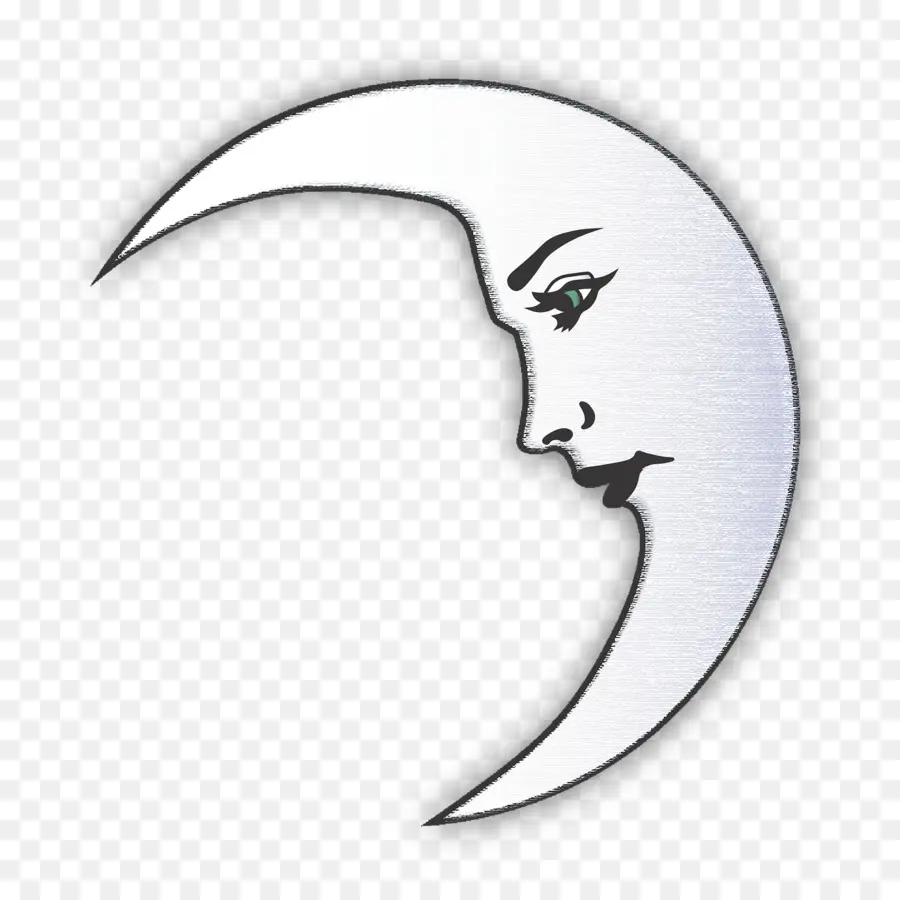 Cara De Luna，Creciente PNG