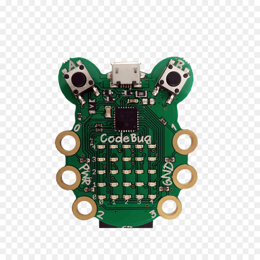 Microcontrolador，Componente Electrónico PNG