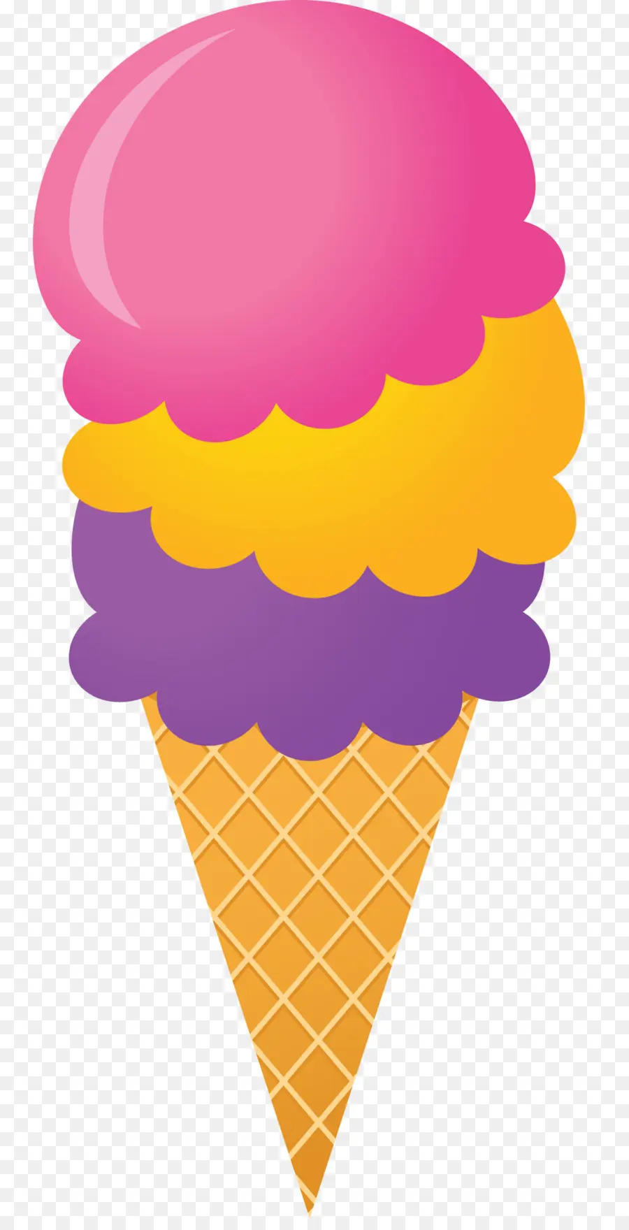 Conos De Helado，Helado PNG