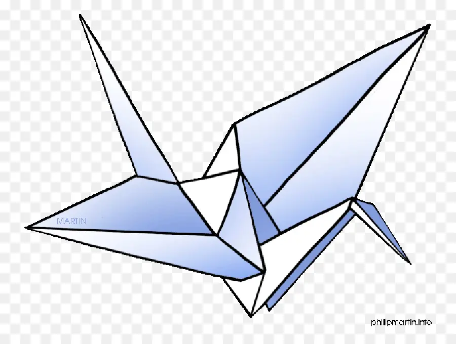 Origami，Mil Grullas En Origami PNG