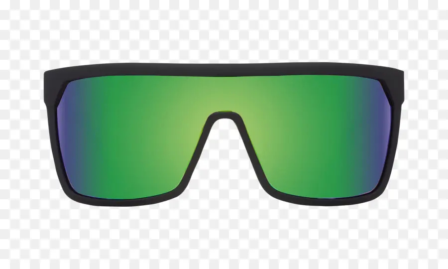 Gafas De Sol Verdes，Marco Negro PNG