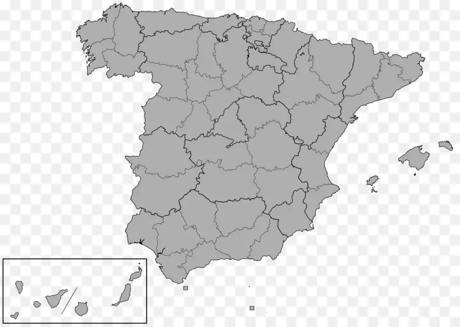 España，Mapa PNG