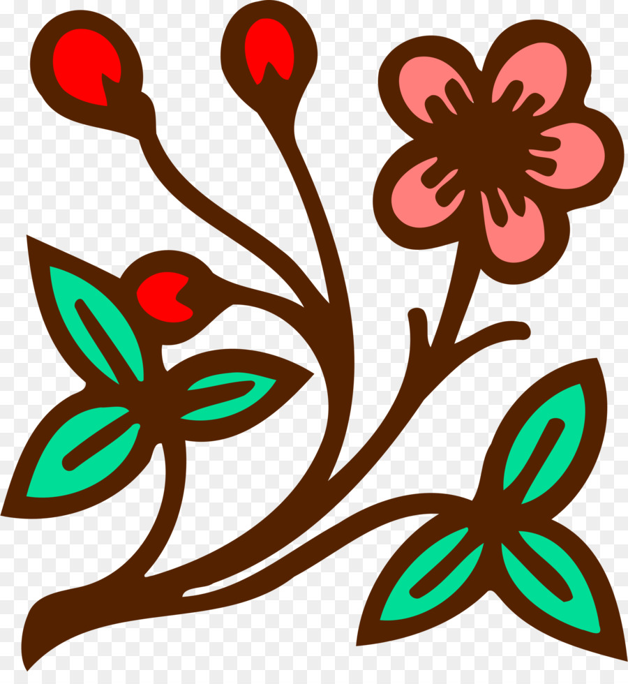 Diseño Floral，El Arte Del Bordado PNG