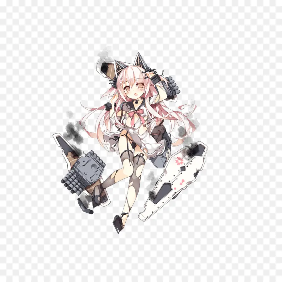 Battleship Niñas，Destructor Japonés Shimakaze PNG