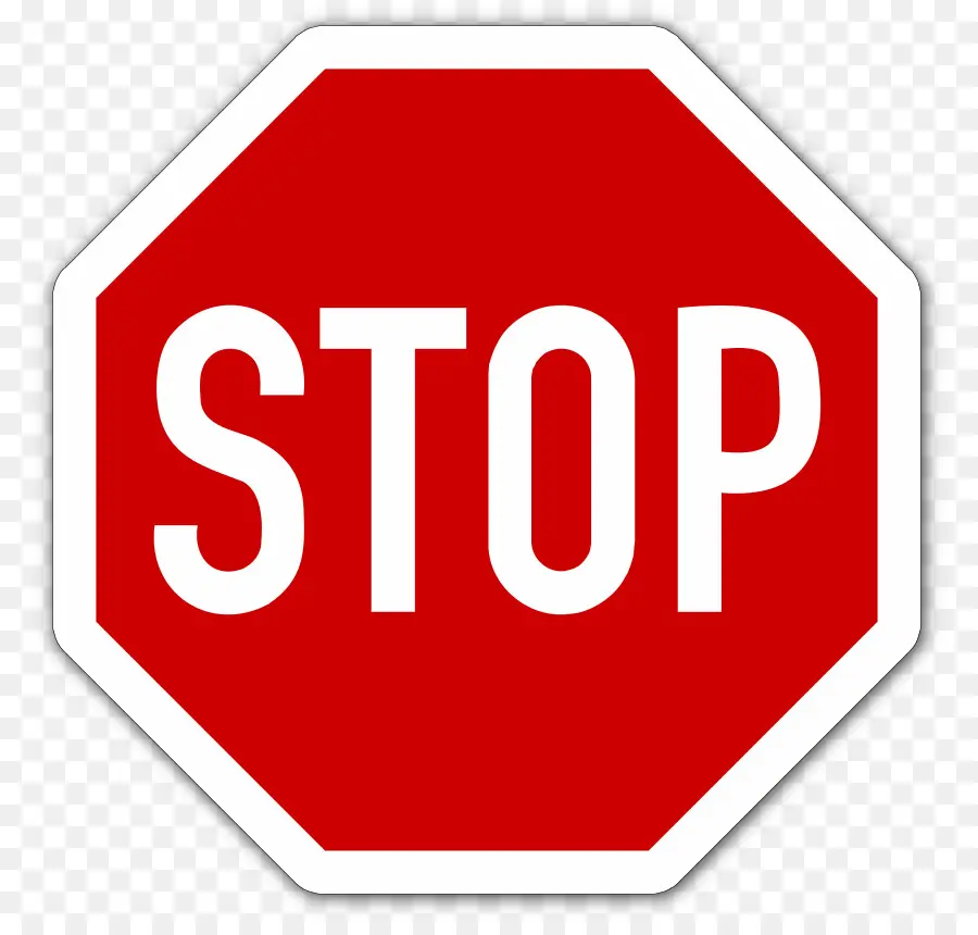 Señal De Stop Azul，Tráfico PNG