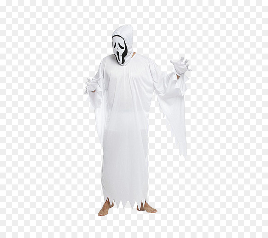 Disfraz De Fantasma Blanco，Víspera De Todos Los Santos PNG