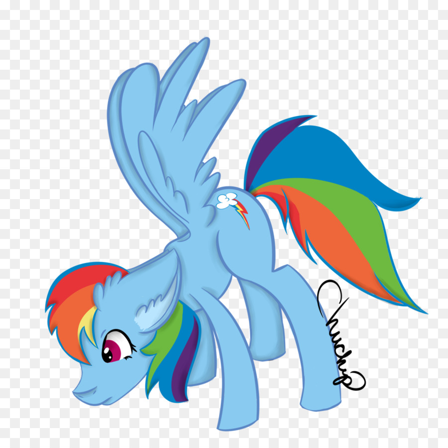 Poni Arcoiris，Vistoso PNG