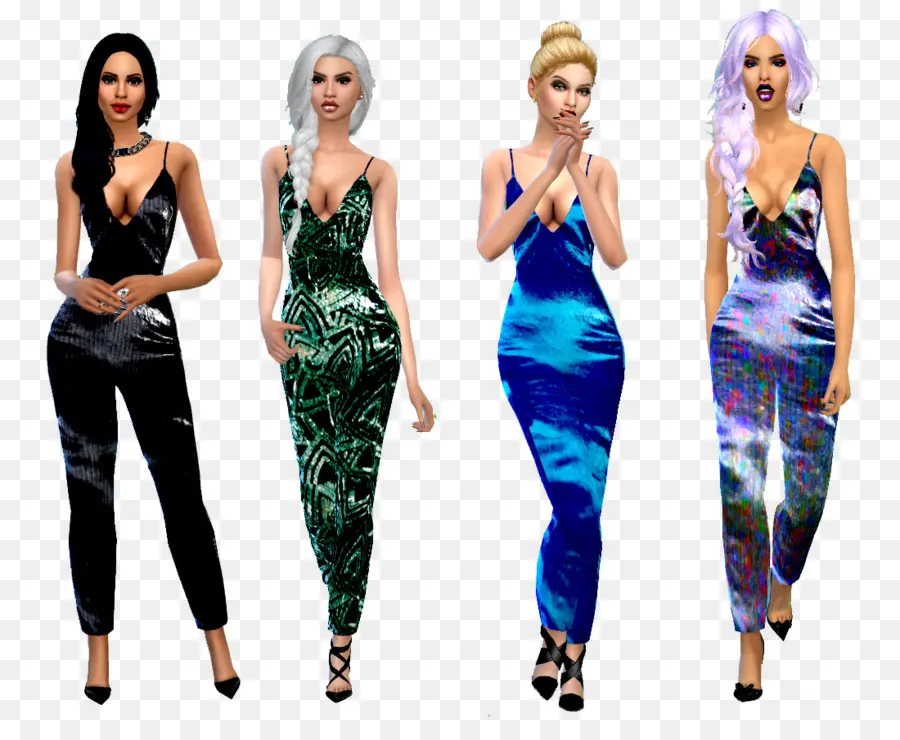 Sims 4，Ropa PNG