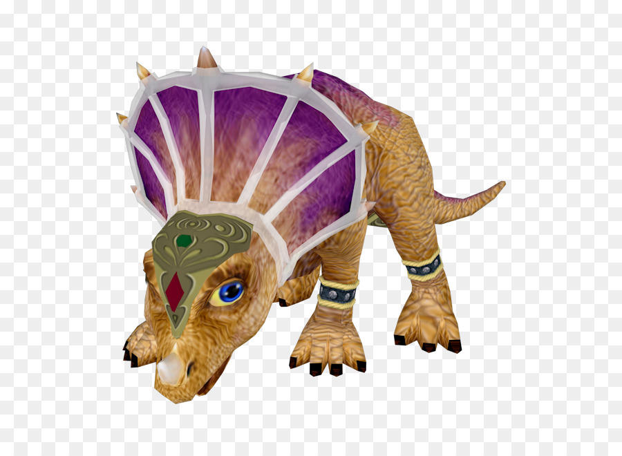Triceratops，Púrpura PNG