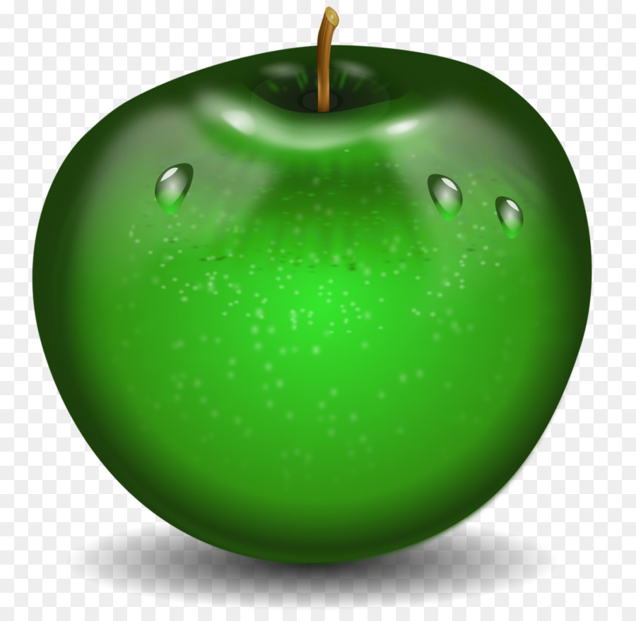 Manzana Verde，Saludable PNG