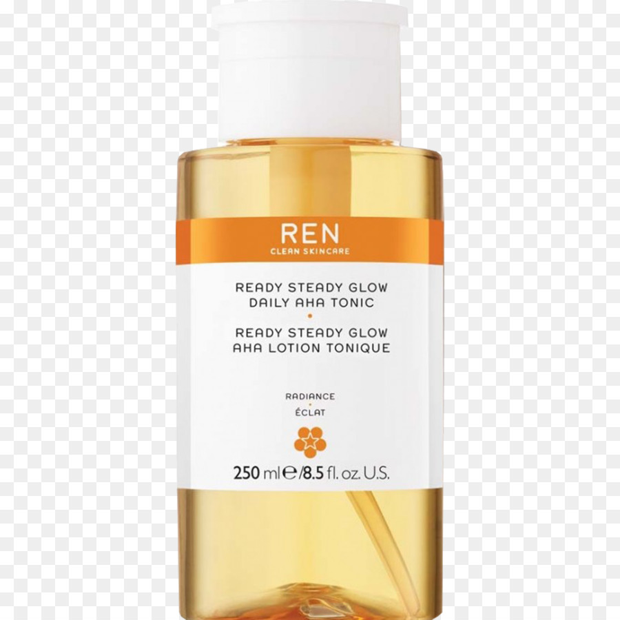 Loción，Ren Ready Estable Glow Daily Aha Tonic PNG