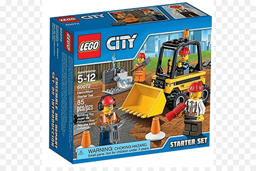 Lego 60072 Set De Inicio De Demolición De La Ciudad，Lego City 60072 Set De Inicio De Demolición PNG
