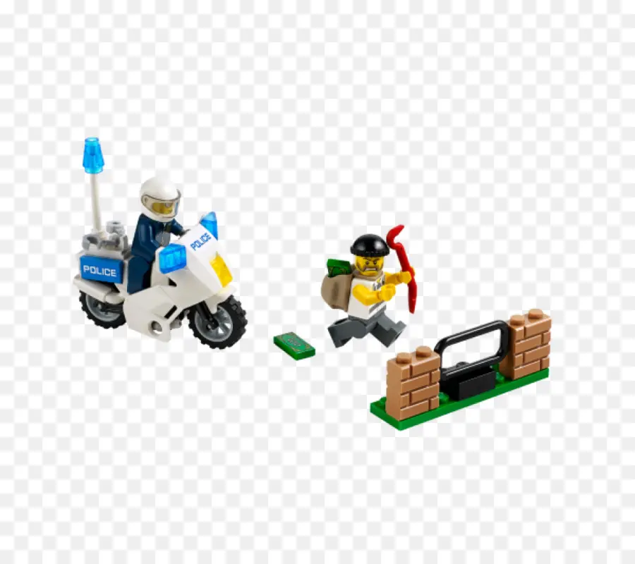 Lego 60041 City Crook Pursuit，Lego 60047 Ciudad De Policía De La Ciudad PNG