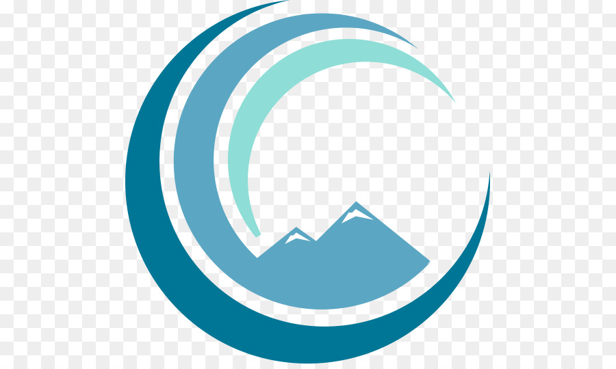 Logotipo De Montaña，Azul PNG