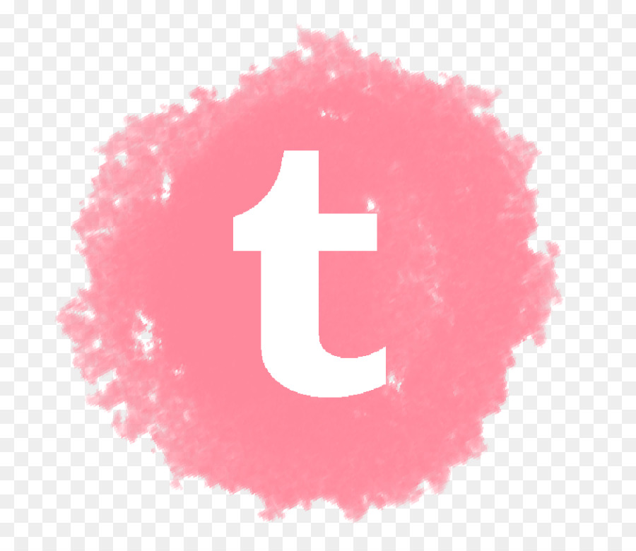 Logotipo De Tumblr Rosa，Redes Sociales PNG