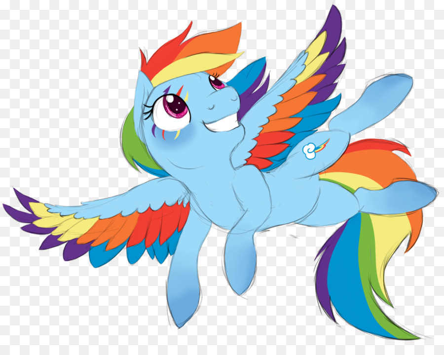 Poni Arcoiris，Vistoso PNG