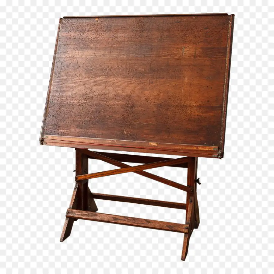 Mesa De Dibujo，De Madera PNG