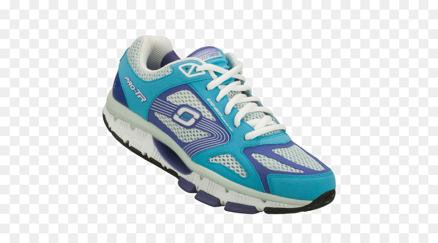 Zapatilla Azul，Correr PNG