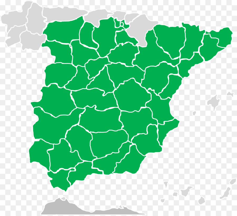 España，Mapa PNG