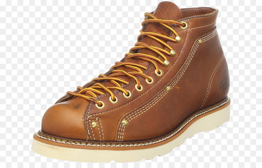 Bota Color Canela，Cordones PNG