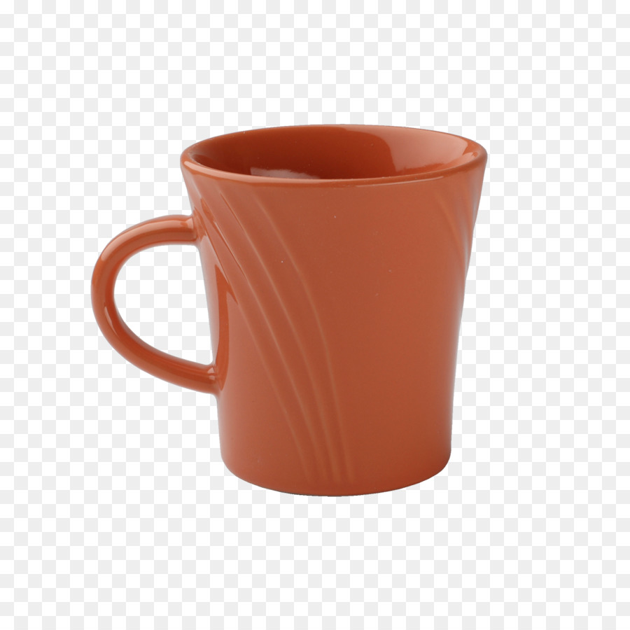 Taza Marrón，Cerámico PNG