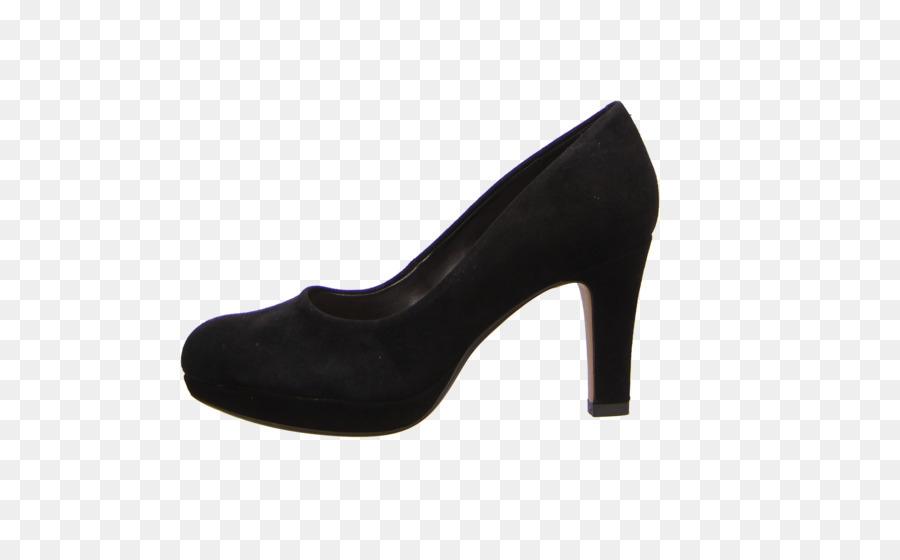 Tacón Alto Negro，Zapato PNG