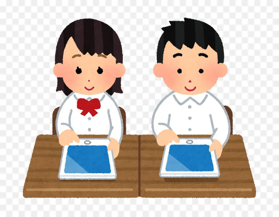 Estudiantes Con Tabletas，Niños PNG