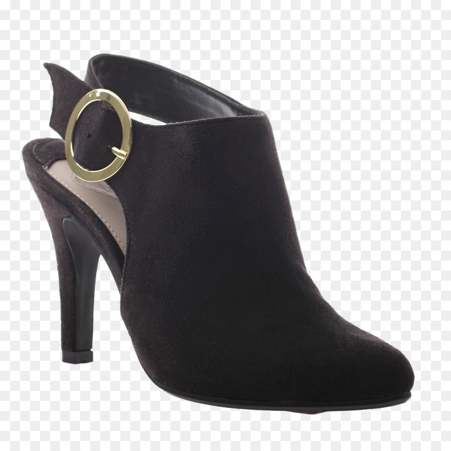 Tacón Alto Negro，Zapato PNG