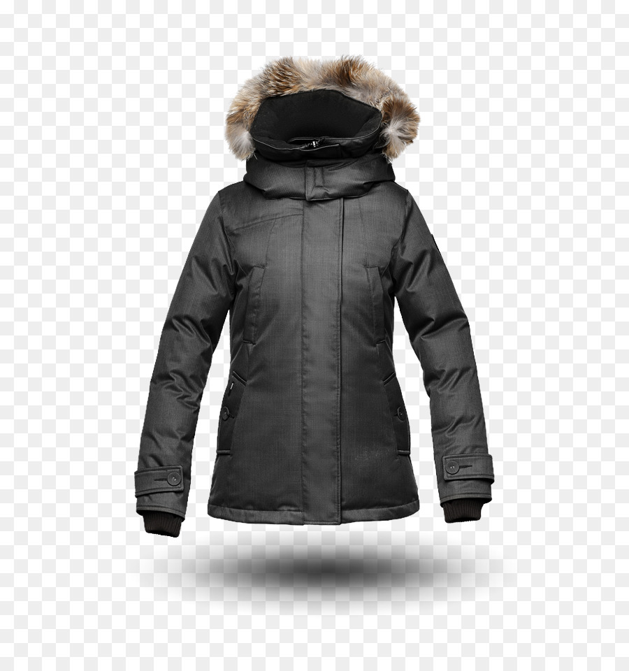 Chaqueta De Invierno Gris，Abrigo PNG