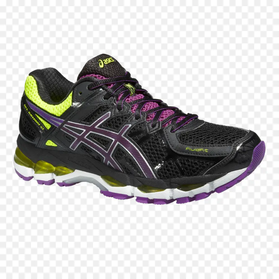 Asics，Asics Gel Kayano 21 Zapatillas Para Correr Damas Negras PNG