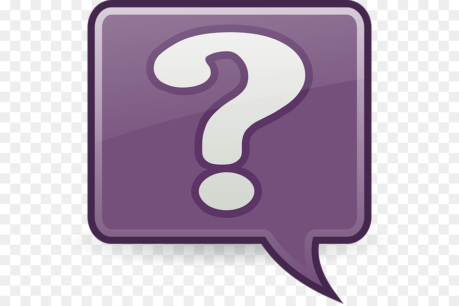 Signo De Interrogación Morado，Consulta PNG