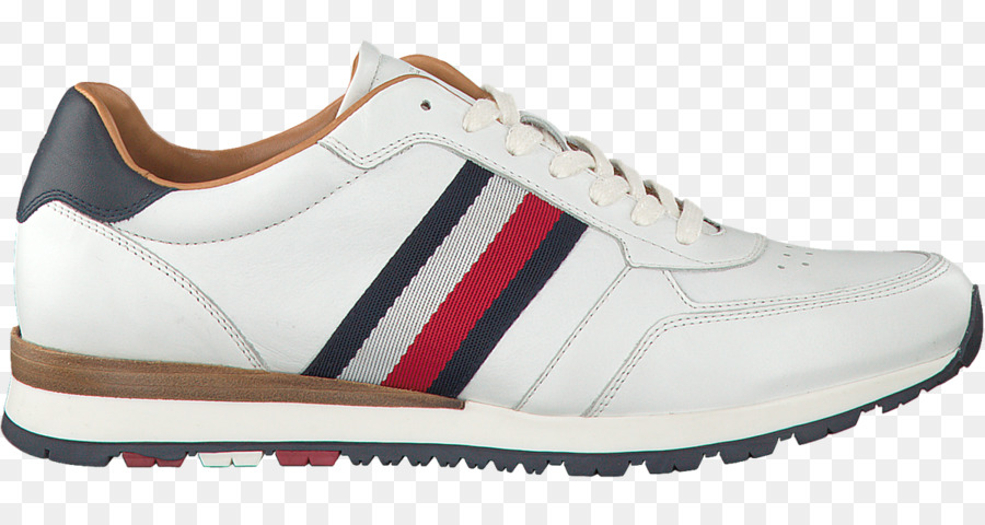 Zapatilla Blanca Con Rayas，Tommy PNG