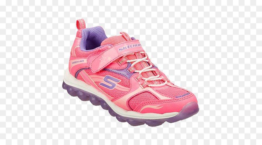 Zapatilla Infantil Rosa Y Violeta，Skechers PNG