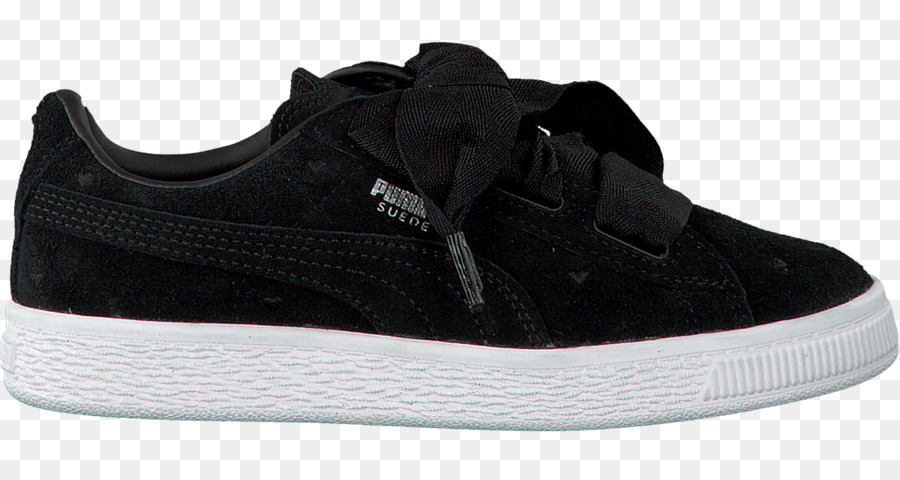 Zapato De Gamuza Puma Negro，Casual PNG