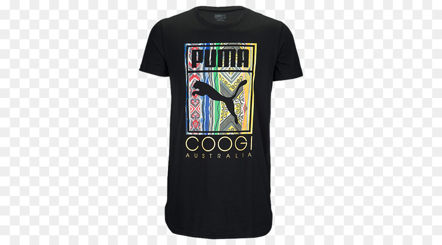 Camiseta Puma Negra，Coogi PNG