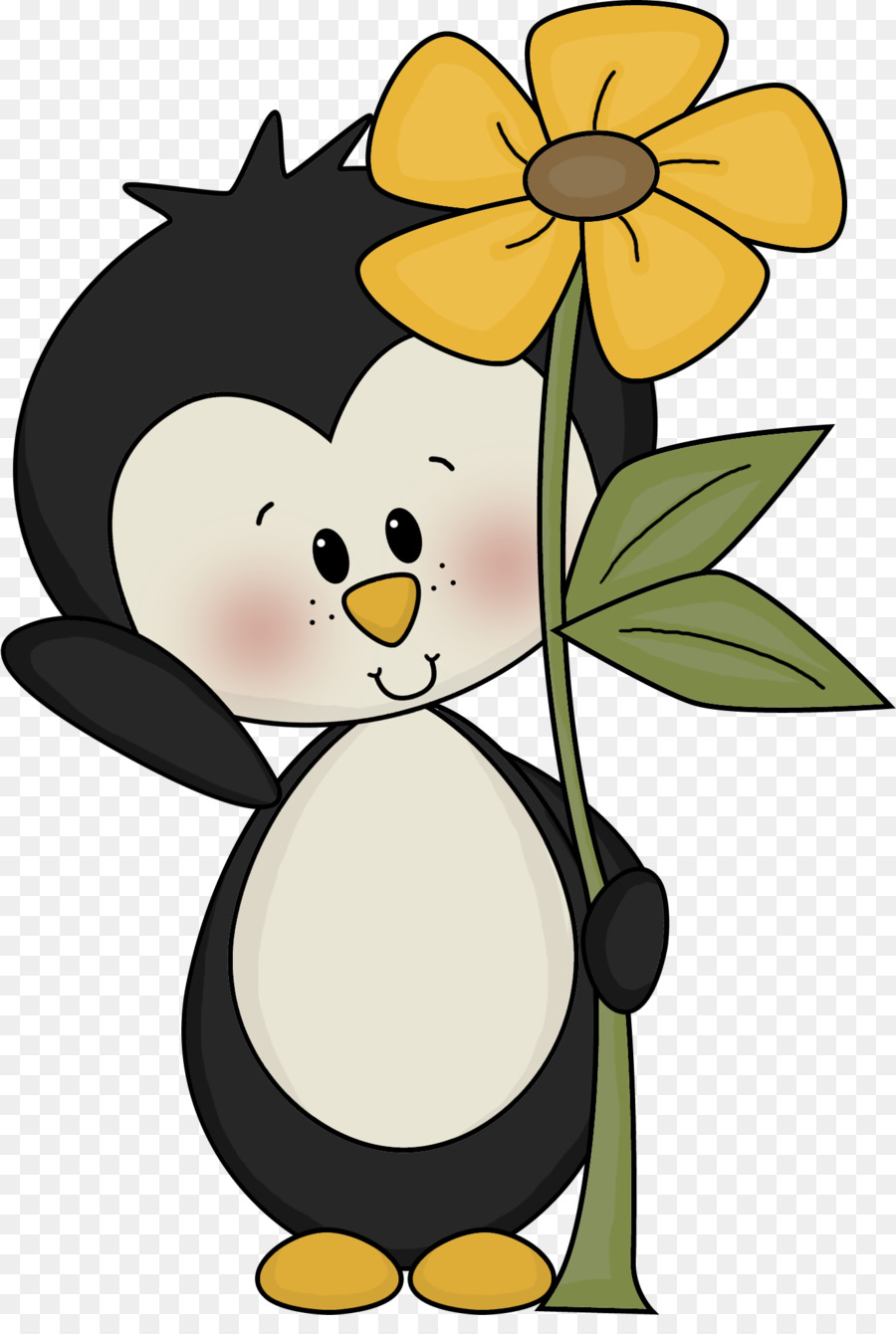 Pingüino，Dibujo PNG