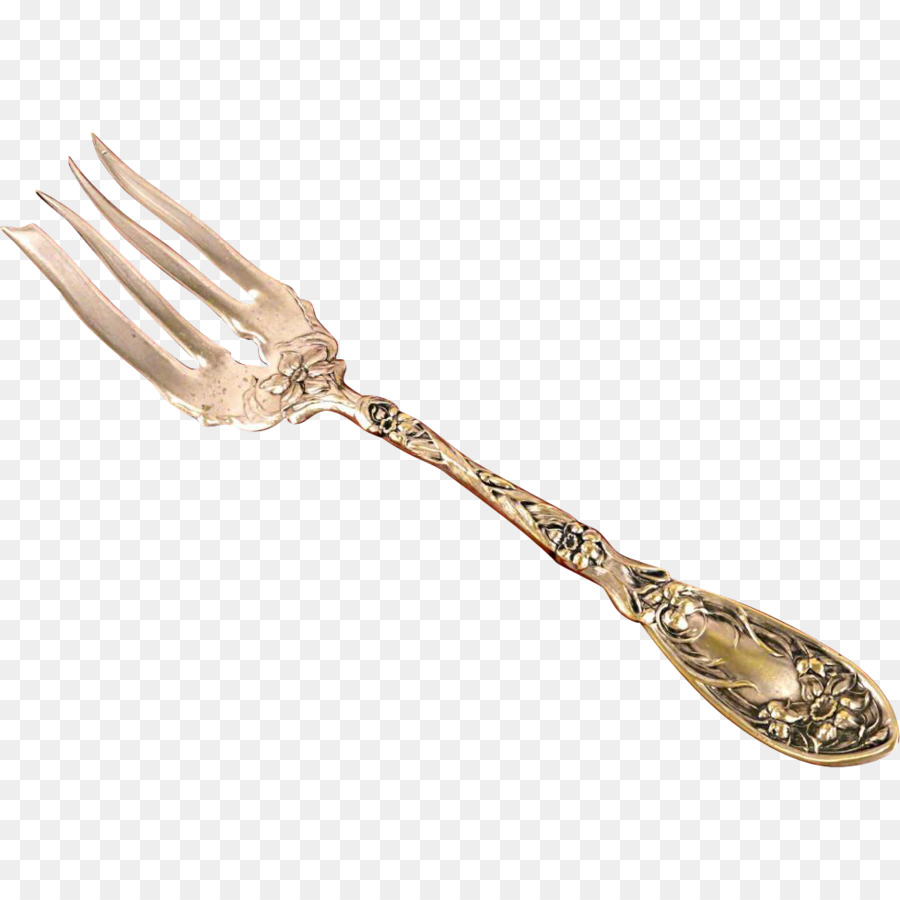 De Estilo Art Nouveau，Tenedor PNG