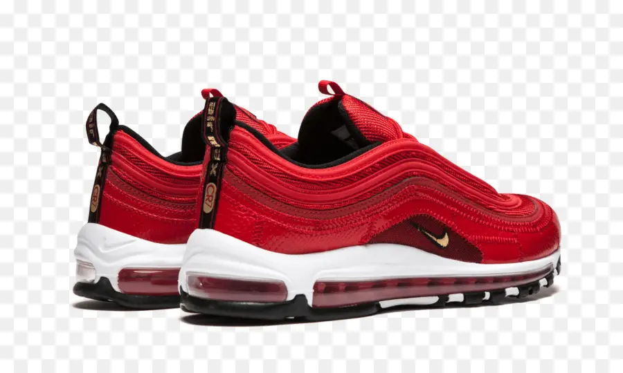 Nike Air Max 97 Cr7 Hombres Zapatos Rojo，Zapatillas De Deporte De PNG