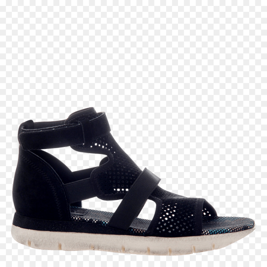 Sandalia Negra，Zapato PNG