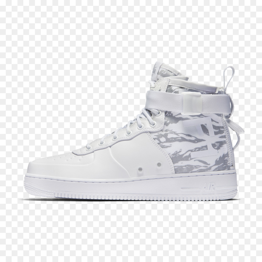 Nike Sf Air Force 1 Mid Hombres，Zapatillas Nike Sf Air Force 1 Mid Top Blanco PNG