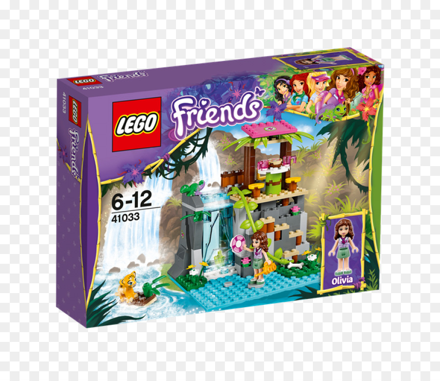Lego 41003 Friends Jungle Falls Rescue，Lego 41038 Amigos Base De Rescate De La Jungla PNG